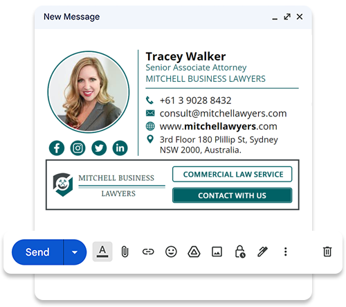 email signature, html email signature email signature clickable signature, outlook signature