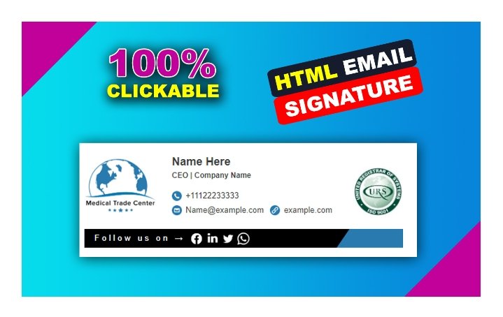 email signature
